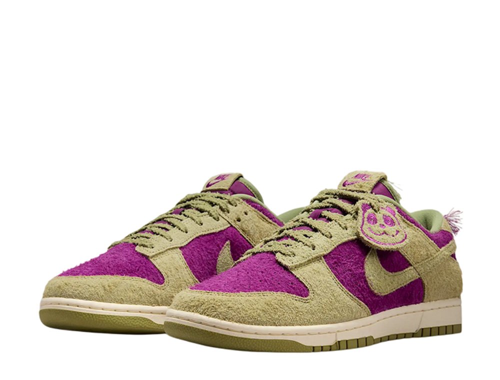 Buty Nike Dunk Low Retro SE Zielono-Fioletowe [IB2990-500