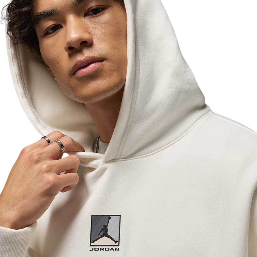 Jordan Brooklyn Fleece Sweatshirt White