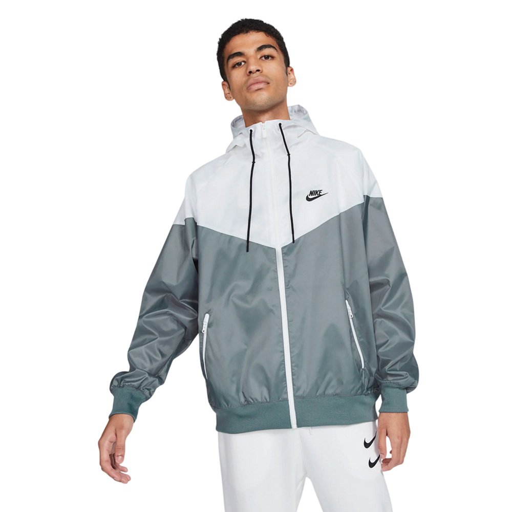 Nike Sportswear Windrunner Jacket White/Gray [DA0001-084