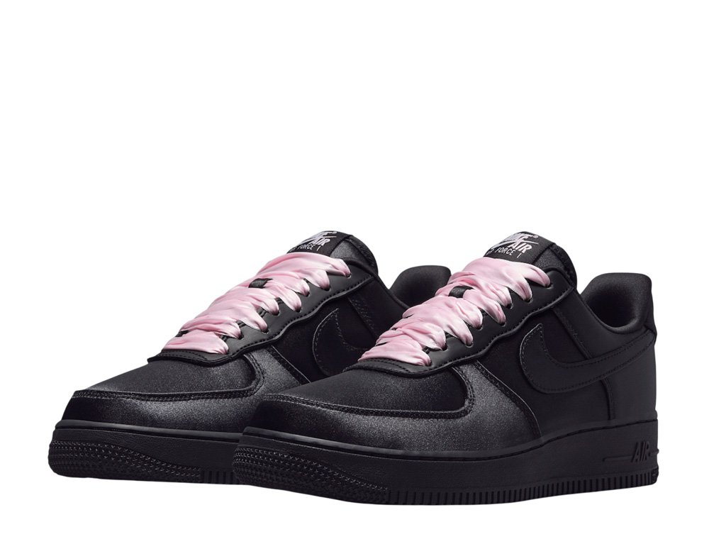 womens black nike air force ones