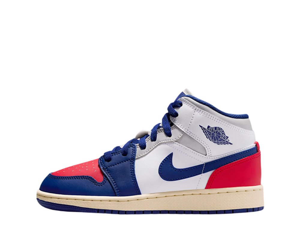Air Jordan Mid (GS) Navy Blue Red