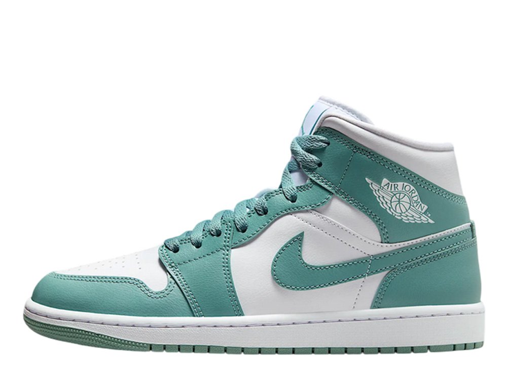 m*a様 Nike AirJordan 1Low turquoise/White Buty Air Jordan 1 Mid Turkusowe [BQ6472-138] - skstore.eu