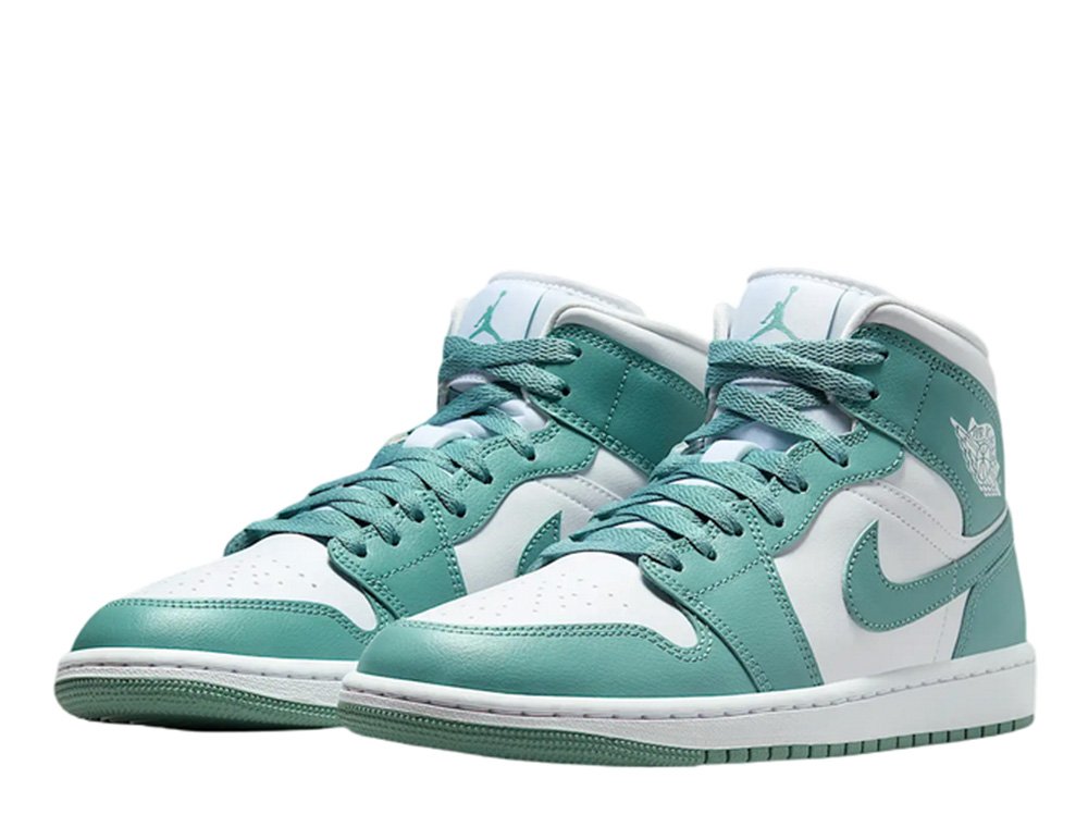 jordan 1 mid green glow