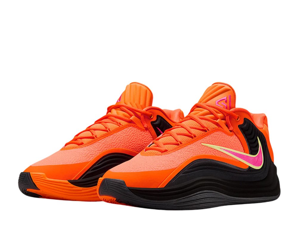 Giannis Nike Basketball Shoes Orange Nike Giannis Freak 'Ignition