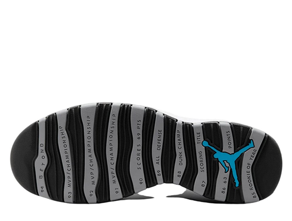NikeAirJordan10 Retro 'Stealth' ナイキ27.5 Buty Air Jordan 10 Retro „Light Steel Grey” White/Light
