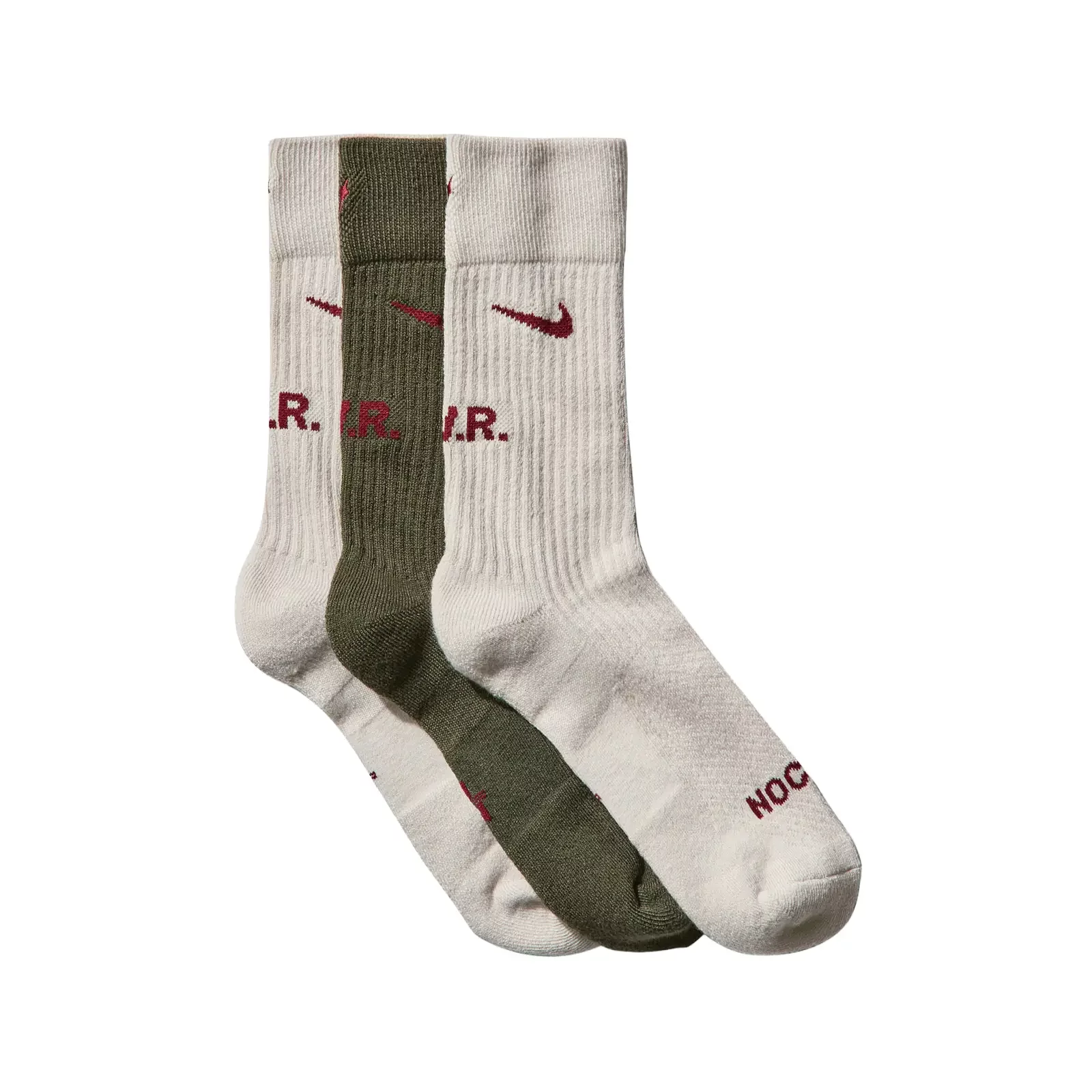 Socks Nike x Nocta Crew Sock 3-Pack 'Multi' (DD9240-914) | WSS