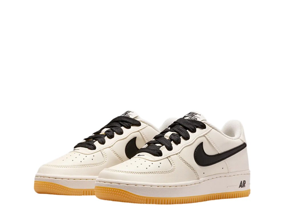 Triple White Gum Sole Air Force White And Beige Nike Air Force LV8