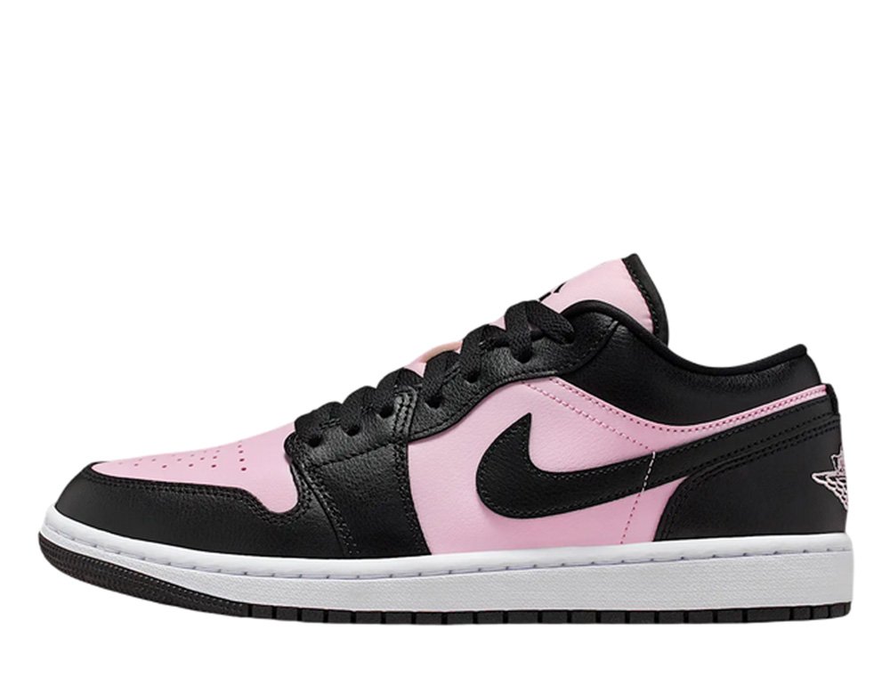 Air Jordan Low Black and Pink Shoes