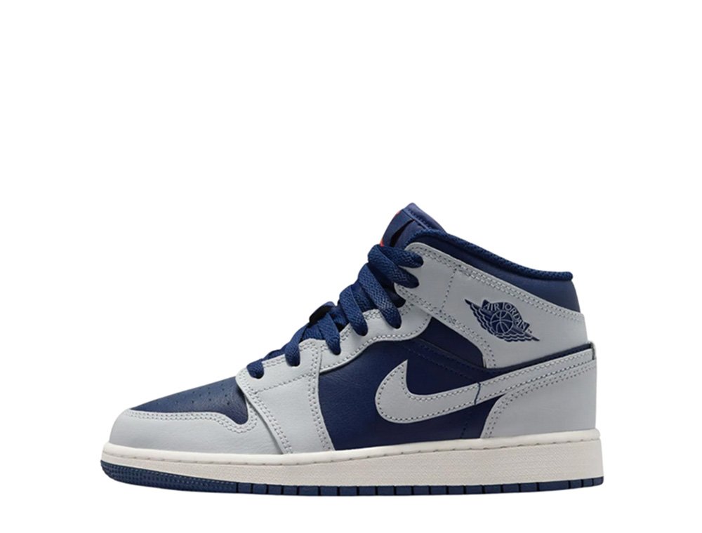 Air Jordan Mid (GS) Navy-Gray Shoes [DQ8423-403]