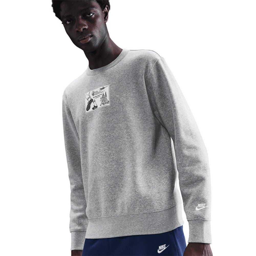 Nike Reissue Club Fleece Sweatshirt Gray