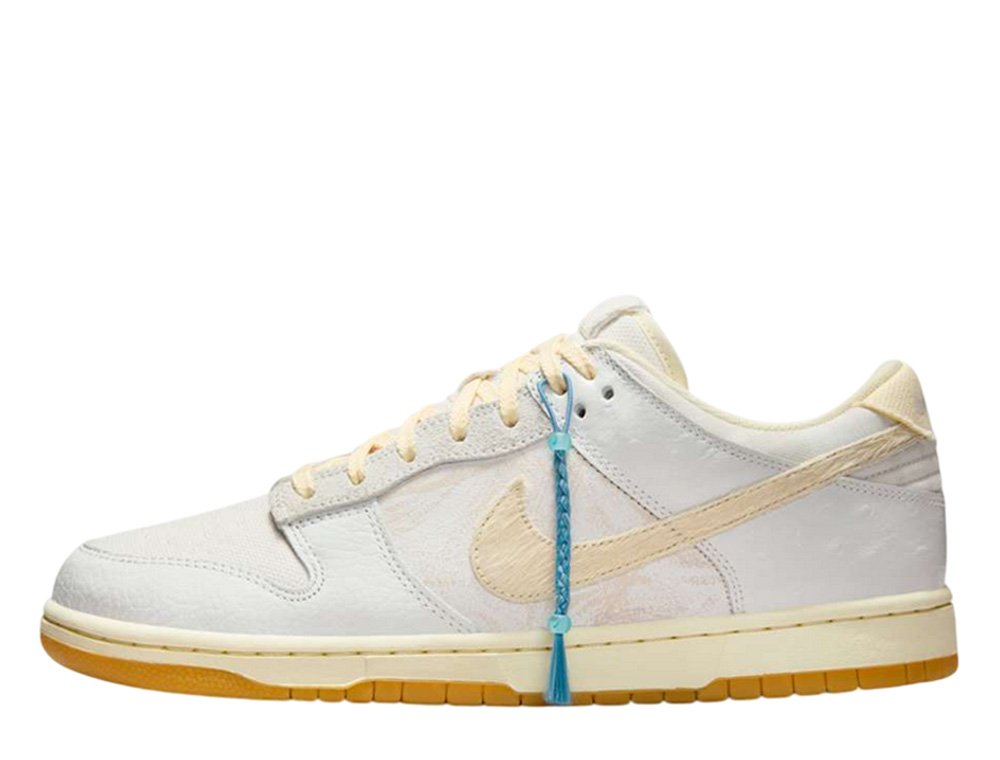 Nike Dunk Low QS “Tokyo” White Shoes [IB2259-001]