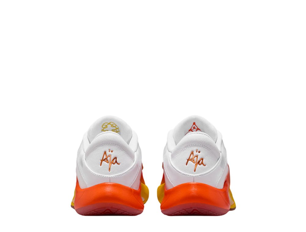 Nike A'One White/Chrome Yellow/Safety Orange shoes [FZ8605-103