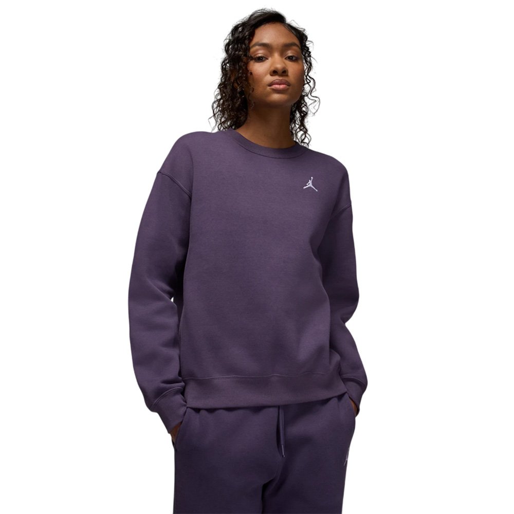 Jordan Brooklyn Fleece Purple Sweatshirt [FV7074-573