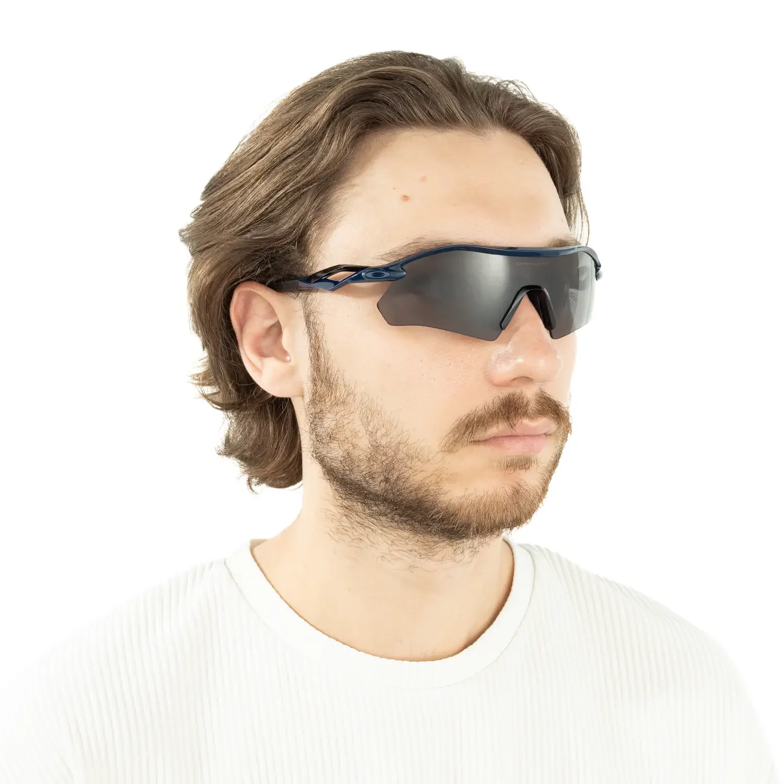 Another Oakley Radar Plate Polished 'Navy Prizm Grey