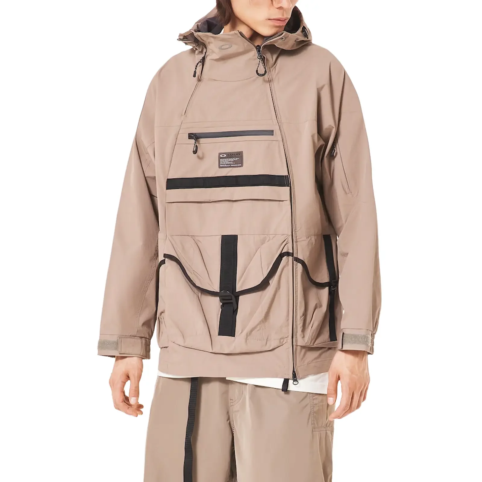 ジャケット・アウター 90s archive oakley gimmick shell parka Jackets Oakley Fgl Stroke Anorak 5.7 'Bark' (FOA408118-881