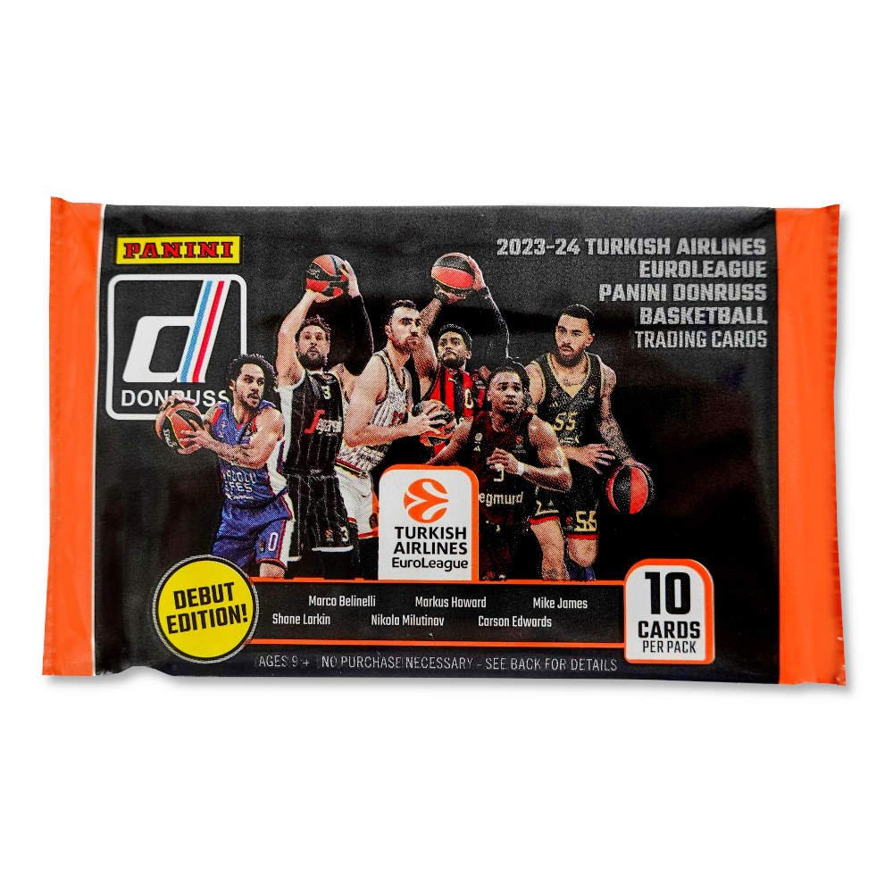 Box+デッキ+パック NBA 2023-24 PANINI DONRUSS EUROLEAGUE 2023-24 Panini Donruss Turkish Airlines EuroLeague