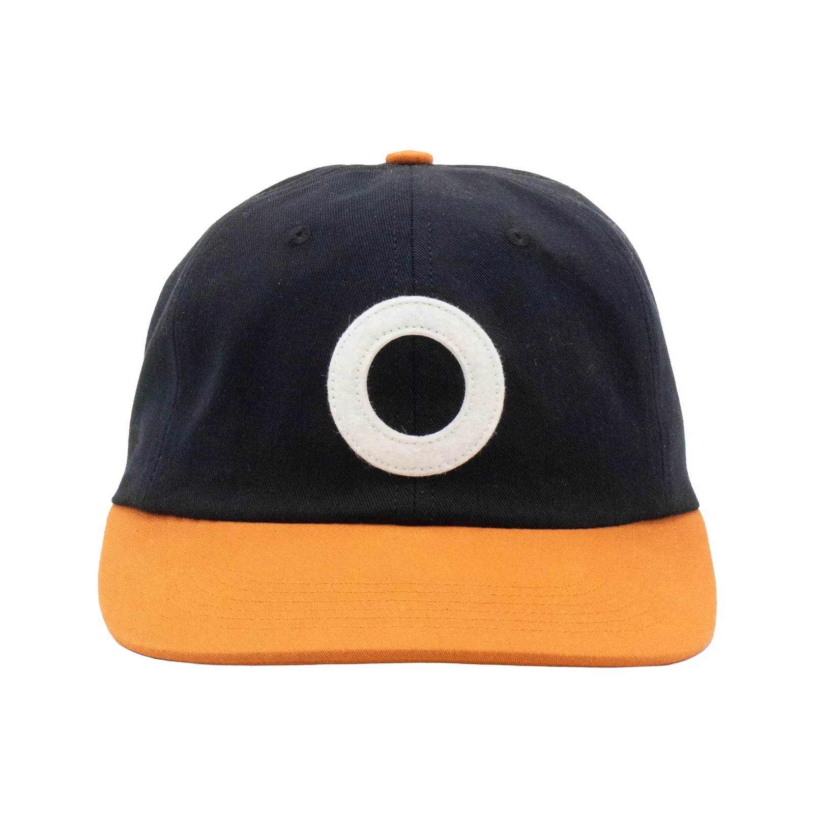 Pop Trading Company O Sixpanel Hat 'Black Cinnamon' (POPAW25