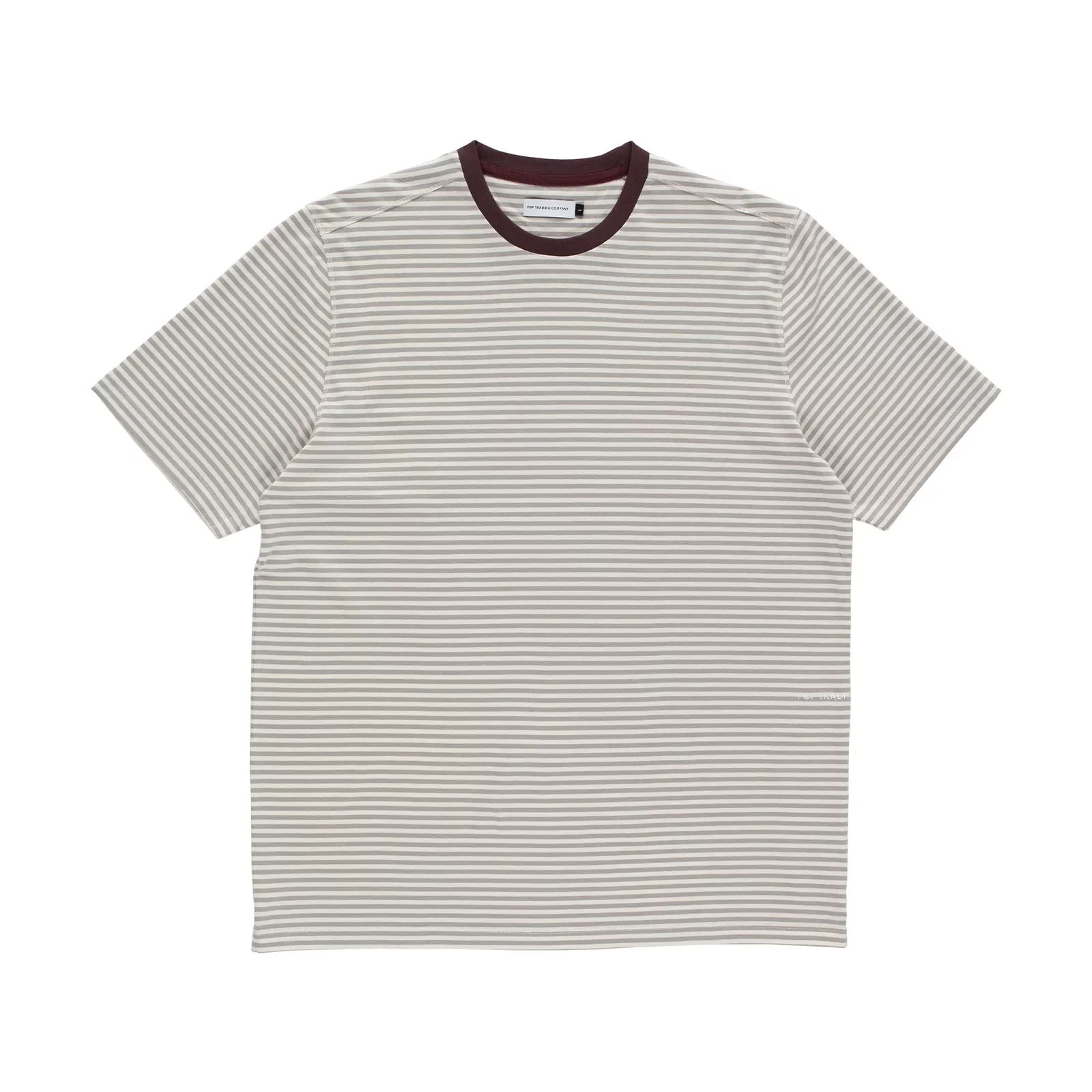 T-shirts Pop Trading Company Striped Logo T-Shirt 'Quarry