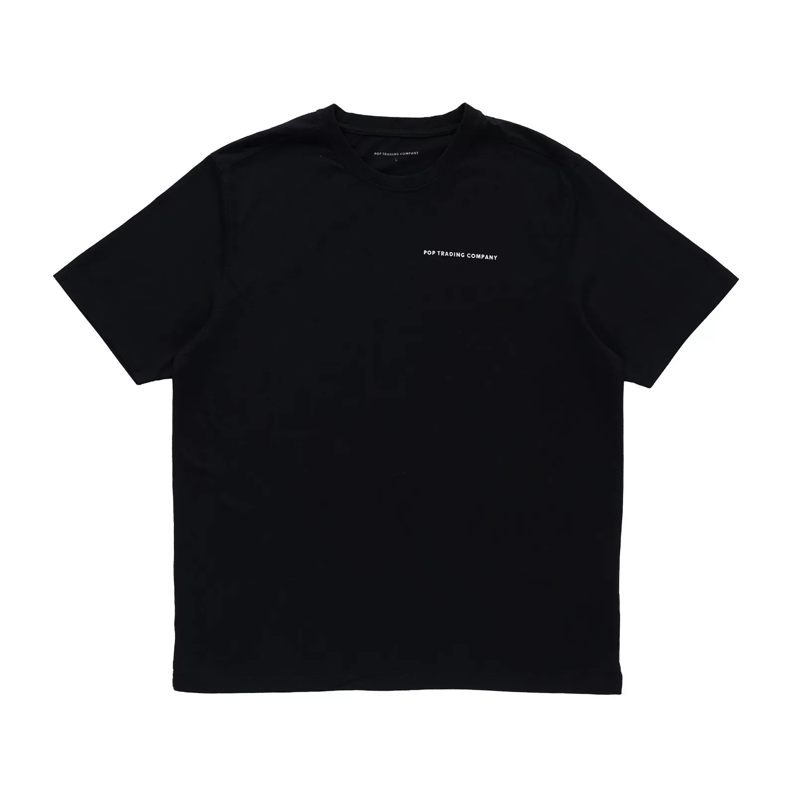 T-shirts Pop Trading Company Logo T-Shirt 'Black White' (POP