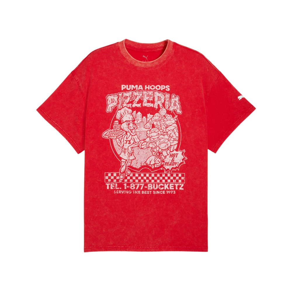 Koszulka Puma x TMNT Czerwona [63092801] - skstore.eu