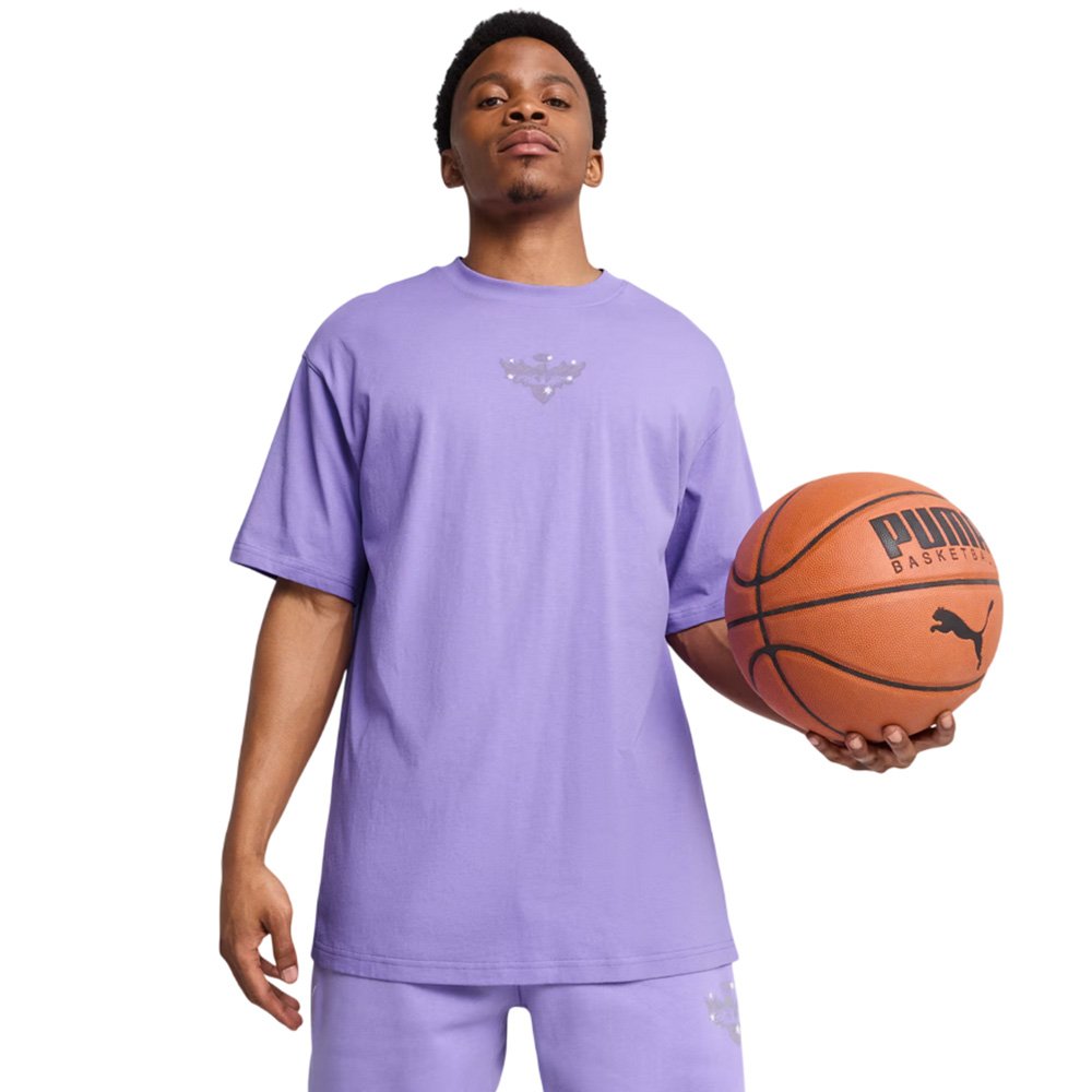 majy n.　0226 Tricou de baschet Puma Melo Alwayz On 1 violet [63075503