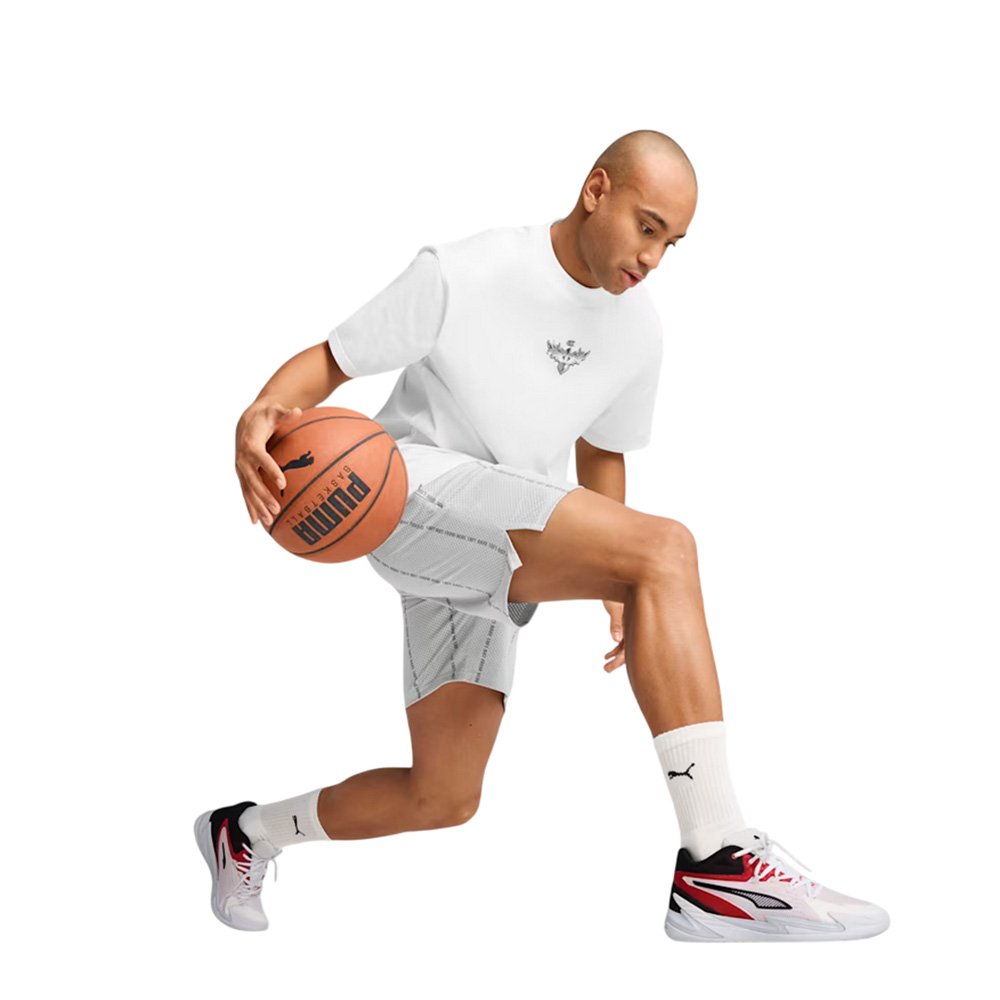 Puma Melo Alwayz On 1 7' Basketball Shorts White [63075602