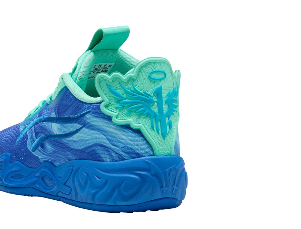 【大人気】PUMA Lamelo MB 2.0 アクアブルー/パープル Shop Blue, Purple Mens Puma Mb.02 Fade Basketball Shoes