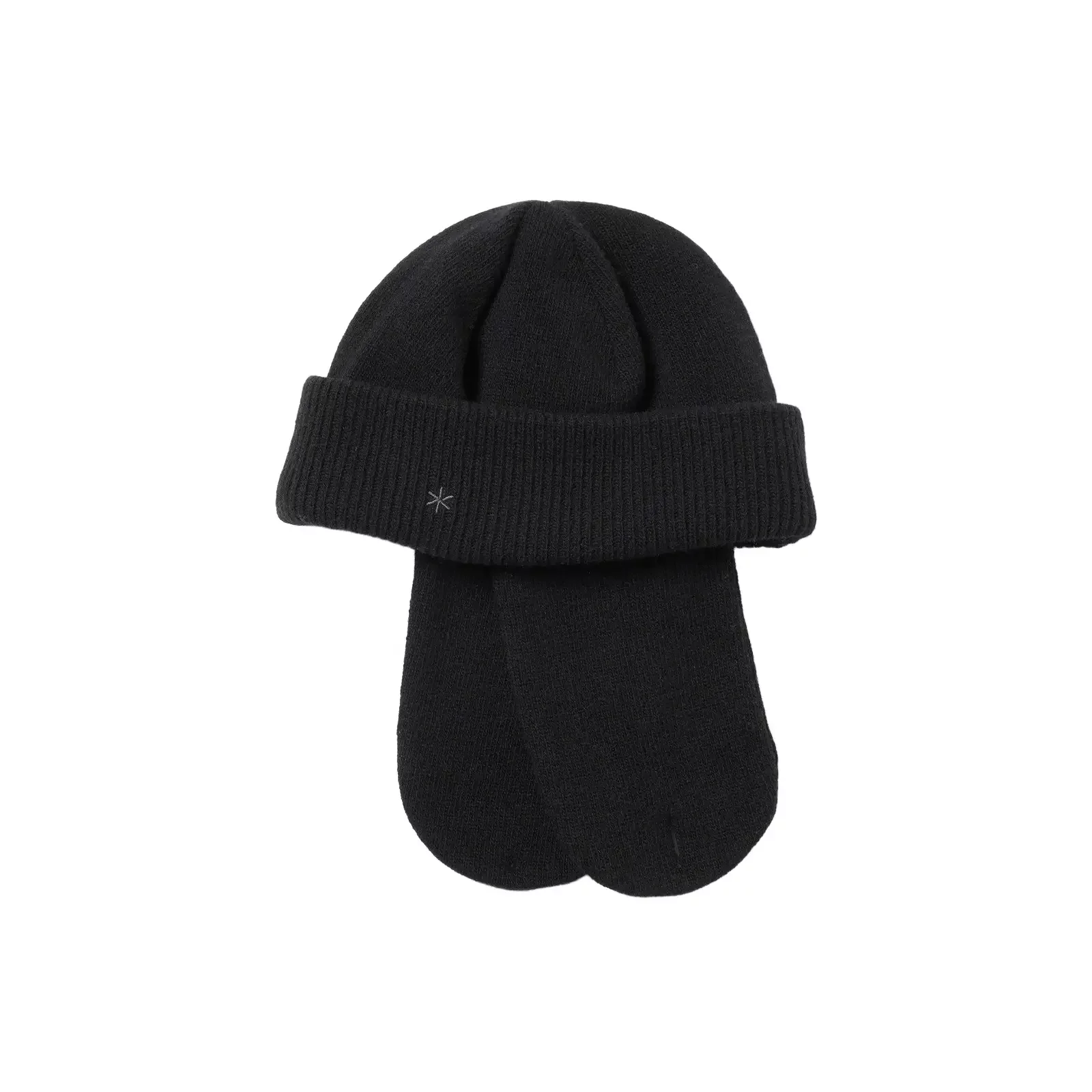 Caps and bands Snow Peak Knit Flight Cap 'Black' (AC-25AU027-019