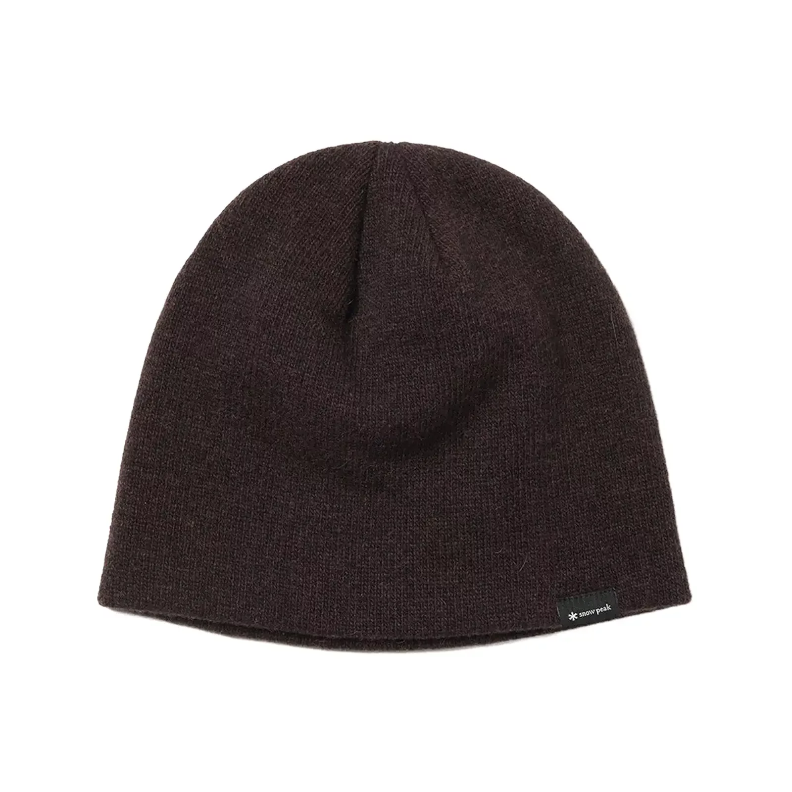 Caps and bands Snow Peak Washable Wool Knit Cap 'Dark Brown' (AC