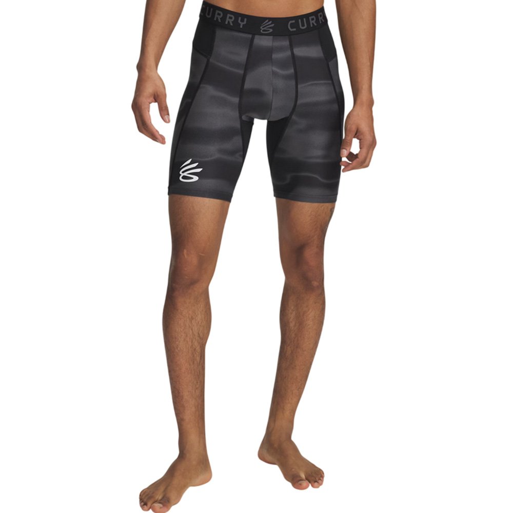 Under Armour Curry HG Prtd Shorts Gray [1379829-003