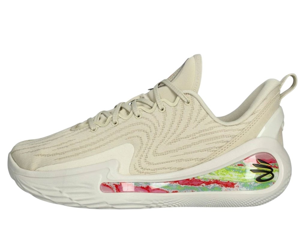 【新品】CURRY12 STRN 27cm Buty Under Armour Curry 12 Saturn Beżowe [3028498-280