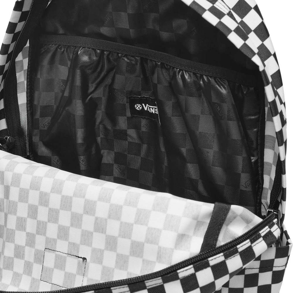 Vans Old Skool Grom Check Backpack White/Black [VN000J3KY28
