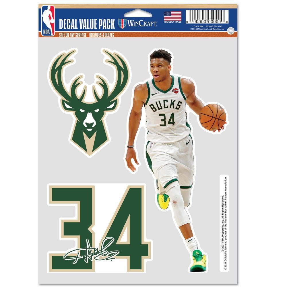 Wincraft Milwaukee Bucks Multi Use Fan Pack Giannis