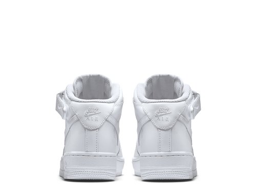 nike air force 1 mid (gs) "all white" białe nike air force 1 mid (gs) "all white" białe