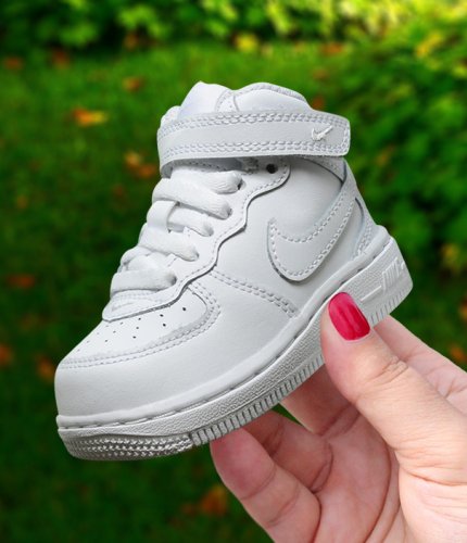 nike force 1 mid (td) białe nike force 1 mid (td) białe