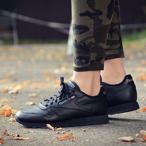 reebok classic leather czarne reebok classic leather czarne