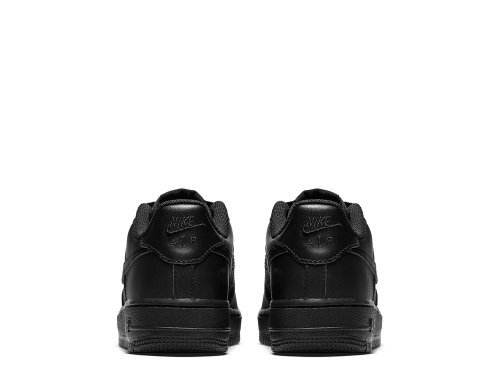 nike air force 1 low (gs) "all black" czarne nike air force 1 low (gs) "all black" czarne