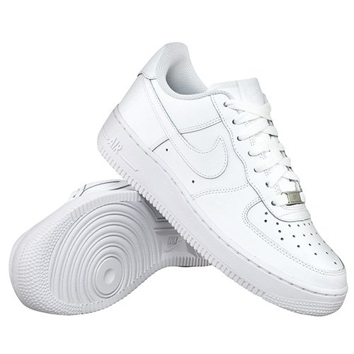nike air force 1 low (gs) "all white" białe nike air force 1 low (gs) "all white" białe