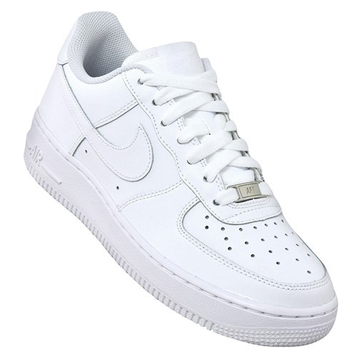 nike air force 1 low (gs) "all white" białe nike air force 1 low (gs) "all white" białe