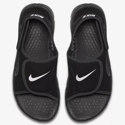 nike sunray adjust 4 (gs/ps) czarne nike sunray adjust 4 (gs/ps) czarne