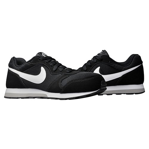 nike md runner 2 (gs) czarno-białe nike md runner 2 (gs) czarno-białe