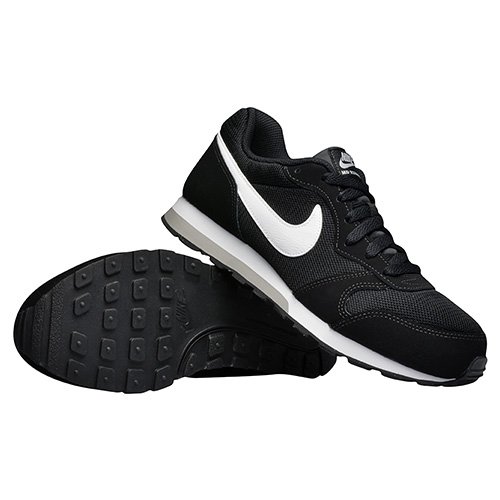nike md runner 2 (gs) czarno-białe nike md runner 2 (gs) czarno-białe