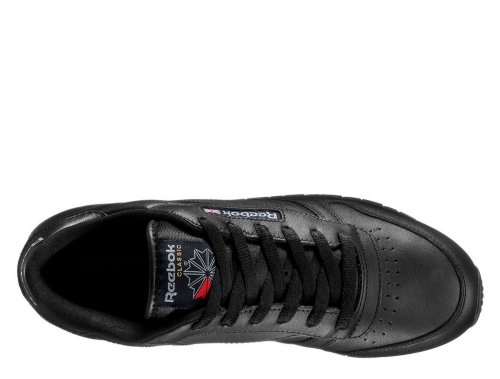 reebok classic leather "black" junior czarne reebok classic leather "black" junior czarne