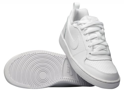 nike court borough low (gs) białe nike court borough low (gs) białe