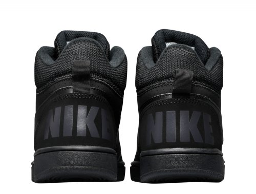 nike court borough mid (gs) czarne nike court borough mid (gs) czarne