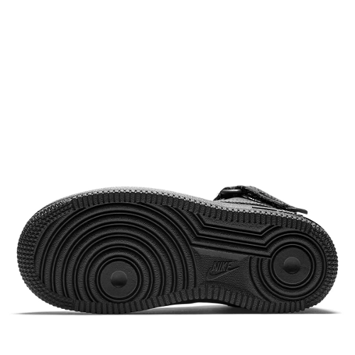 nike force 1 mid (ps) czarne nike force 1 mid (ps) czarne
