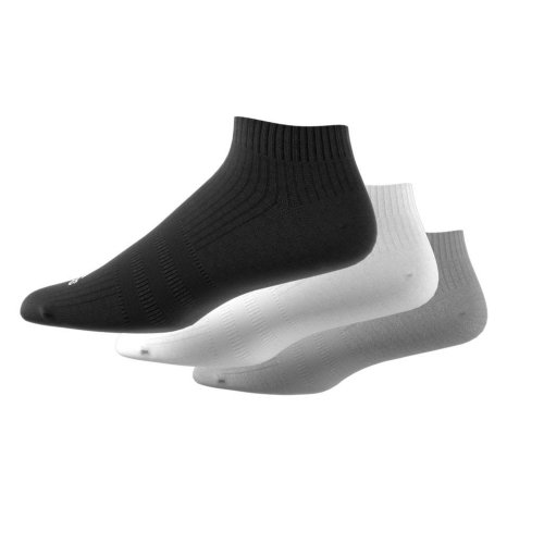 adidas 3-stripes no-show socks 3 pairs wielokolorowe adidas 3-stripes no-show socks 3 pairs wielokolorowe