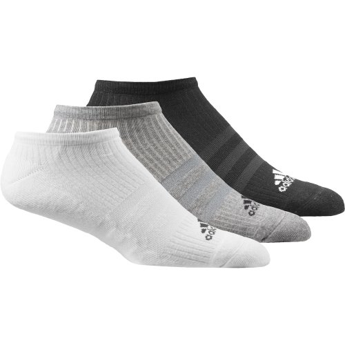 adidas 3-stripes no-show socks 3 pairs wielokolorowe adidas 3-stripes no-show socks 3 pairs wielokolorowe