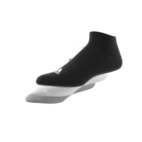 adidas 3-stripes no-show socks 3 pairs wielokolorowe adidas 3-stripes no-show socks 3 pairs wielokolorowe