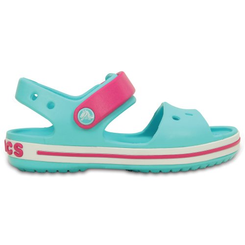 crocs crocband sandal kids zielono-różowe crocs crocband sandal kids zielono-różowe